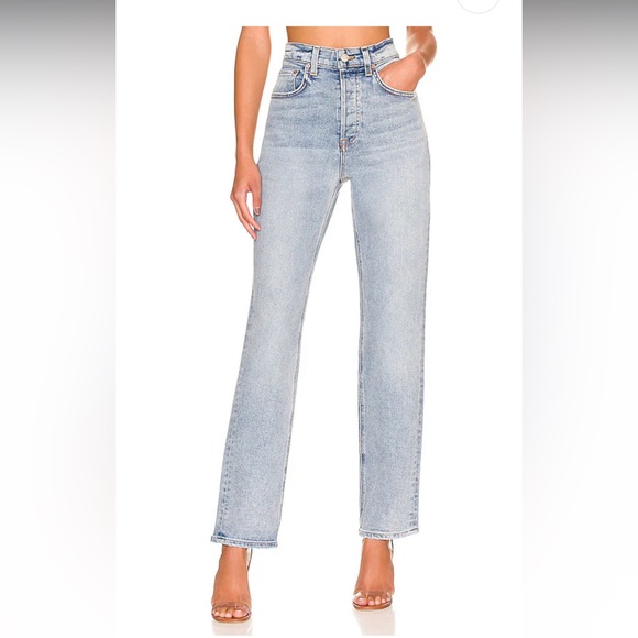 GRLFRND Denim - Grlfrnd Cassidy Mid Rise Straight in La Brea 26